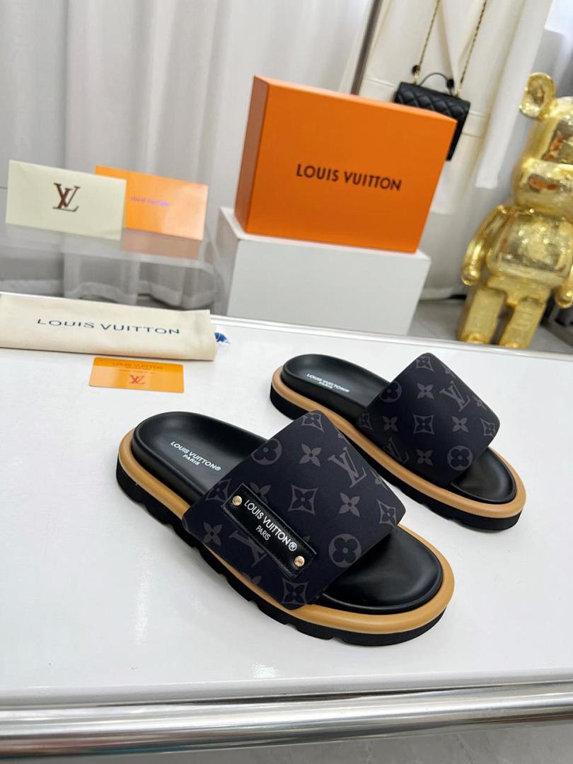 Louis Vuitton Velcro Slippers - Image 8