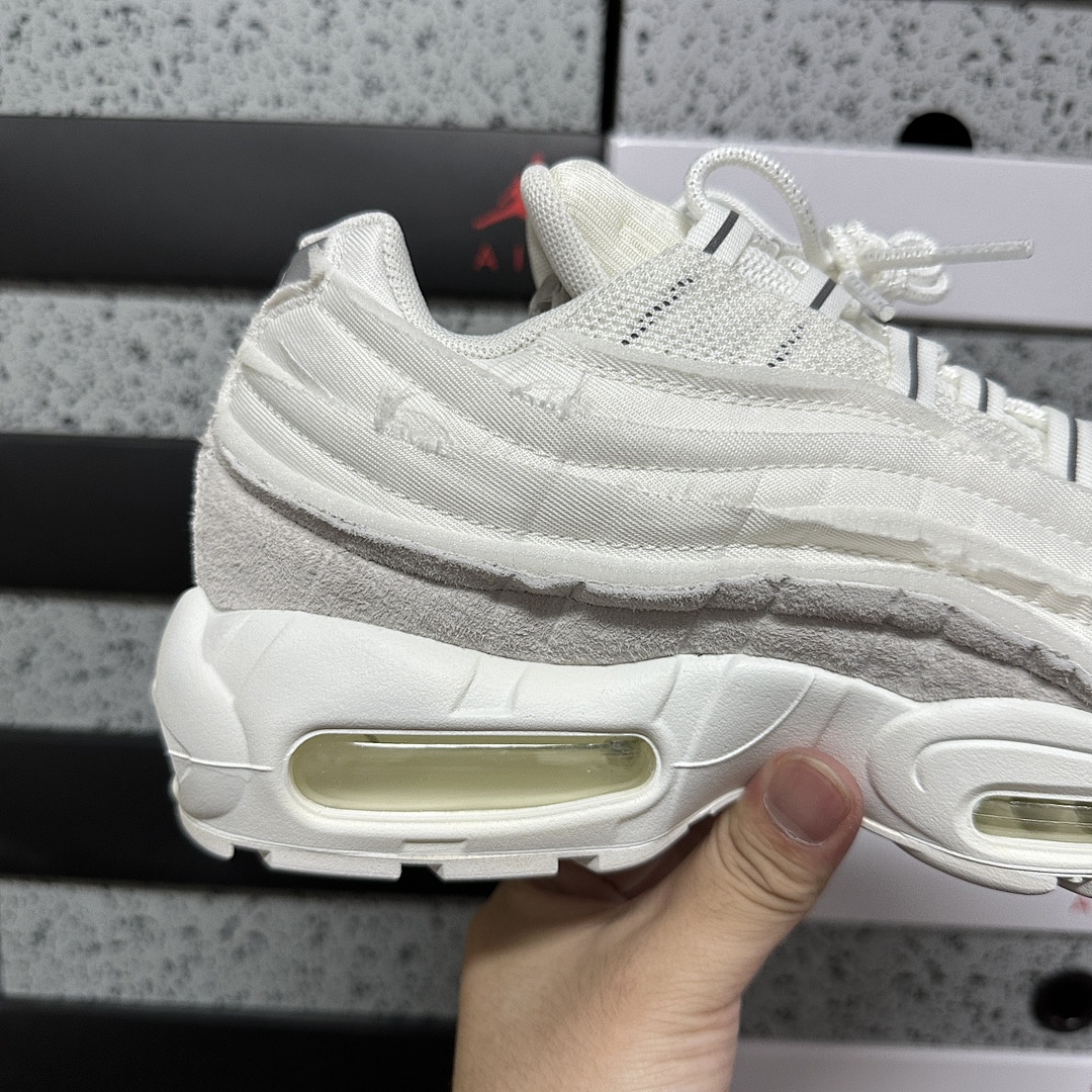 Nike Air Max 95 Comme Des Garcons White CDG - Image 5