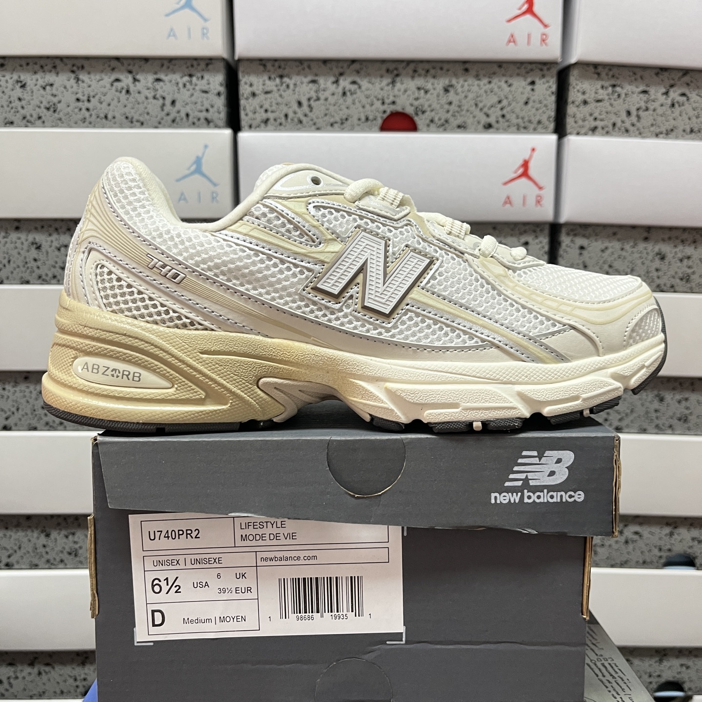 New Balance 740V2 White Marsh (Green) - Image 10