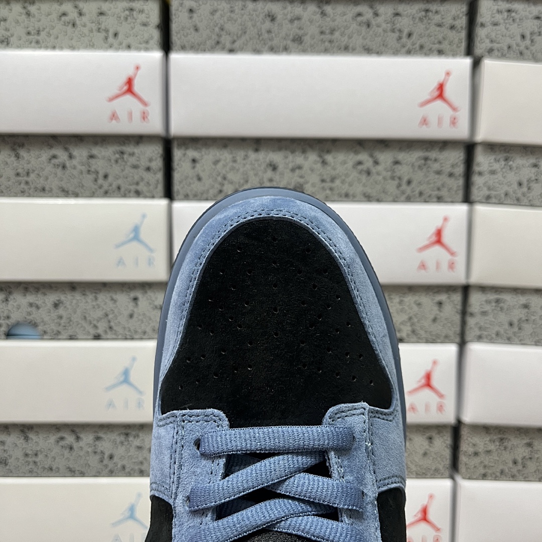 Nike SB Dunk Low Supreme 94 Ocean Fog Collab (Blue Black) - Image 8