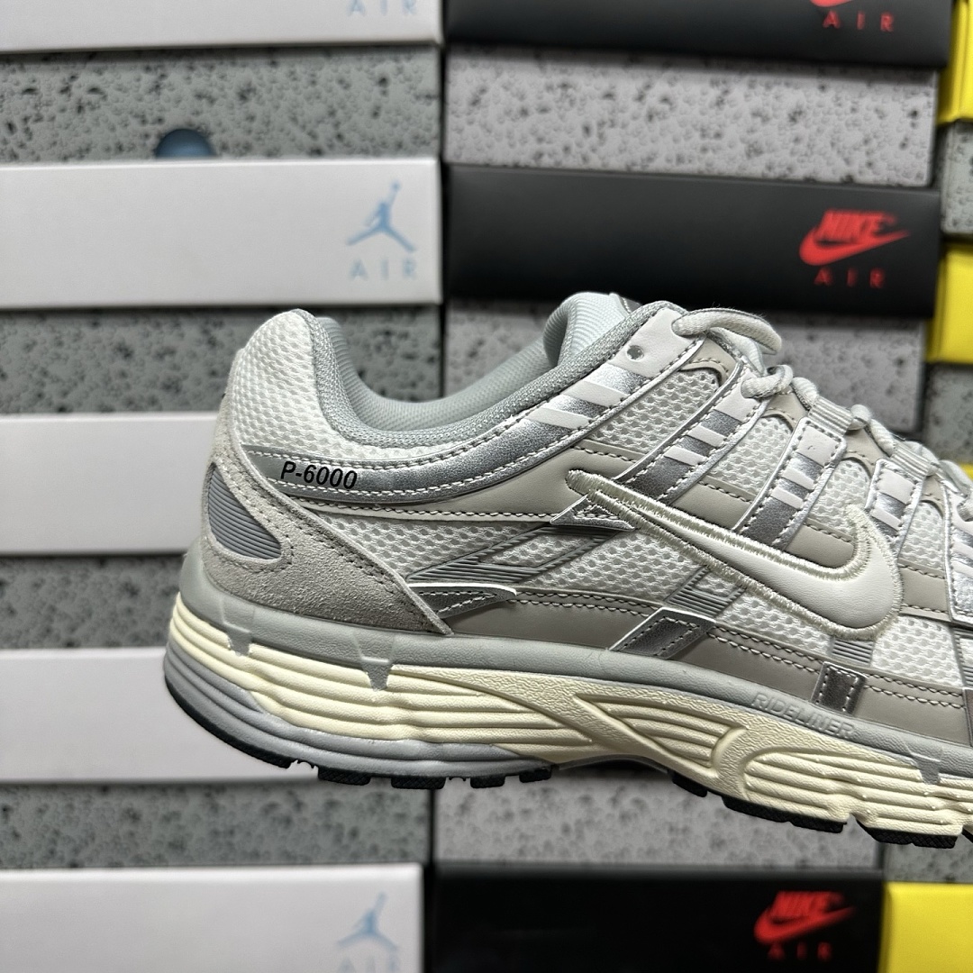 Nike P-6000 Light Bone Pale Ivory - Image 4
