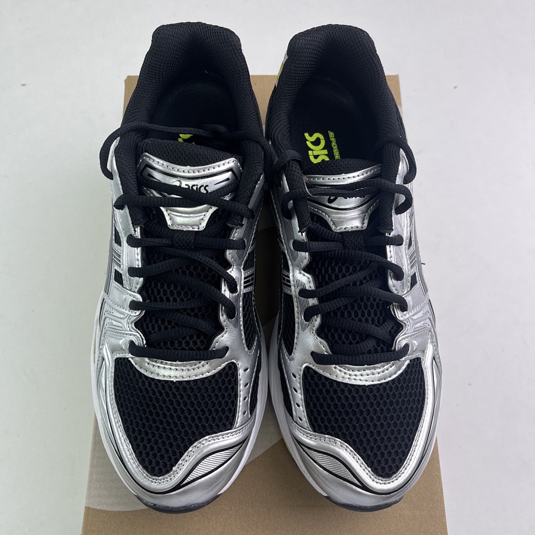 ASICS Gel-Kayano 14 Black Lemon Spark - Image 2