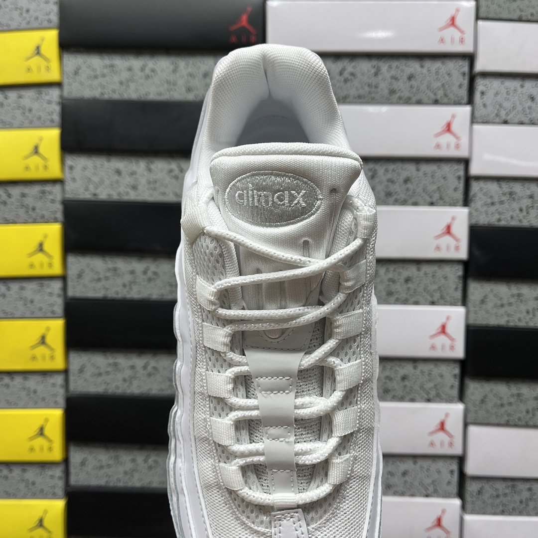 Nike Air Max 95 OG Big Bubble (Triple White) - Image 10