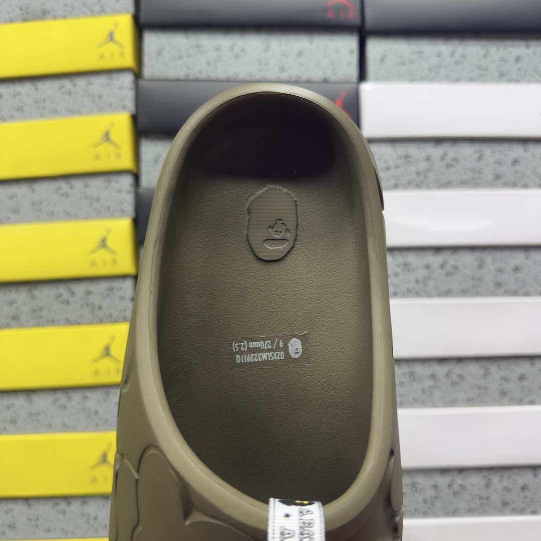 Bape Slide #1 Military Green 0ZXSLM322911R - Image 6