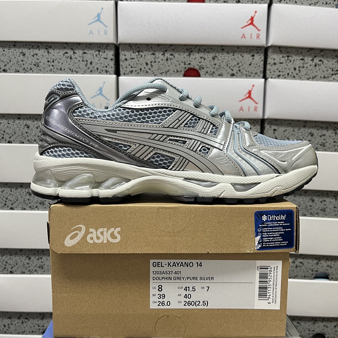 ASICS Gel-Kayano 14 Dolphin (Grey Pure Silver)