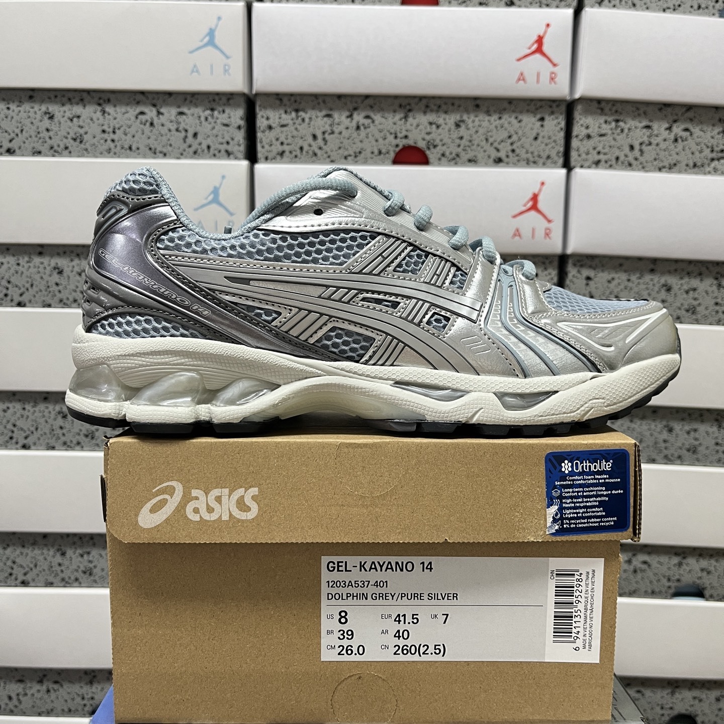 ASICS Gel-Kayano 14 Dolphin (Grey Pure Silver) - Image 10