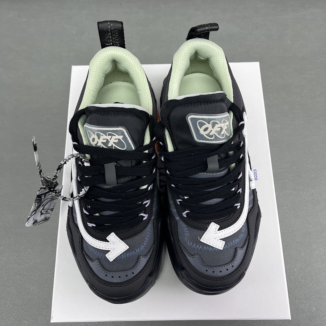 Off-White Odsy Dark Grey White F21 - Image 4
