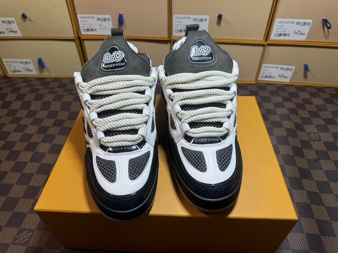 Louis Vuitton LV Skate Grey Sports Shoes - Image 9