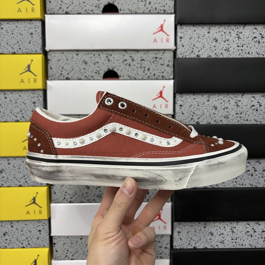 Vans LX Old Skool 36 Pearlized Pack Brown V - Image 3