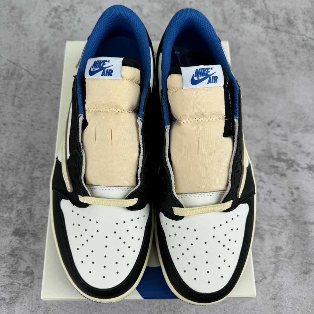 Chanel Jordan 1 Retro Low OG SP Fragment X Travis Scott - Image 4