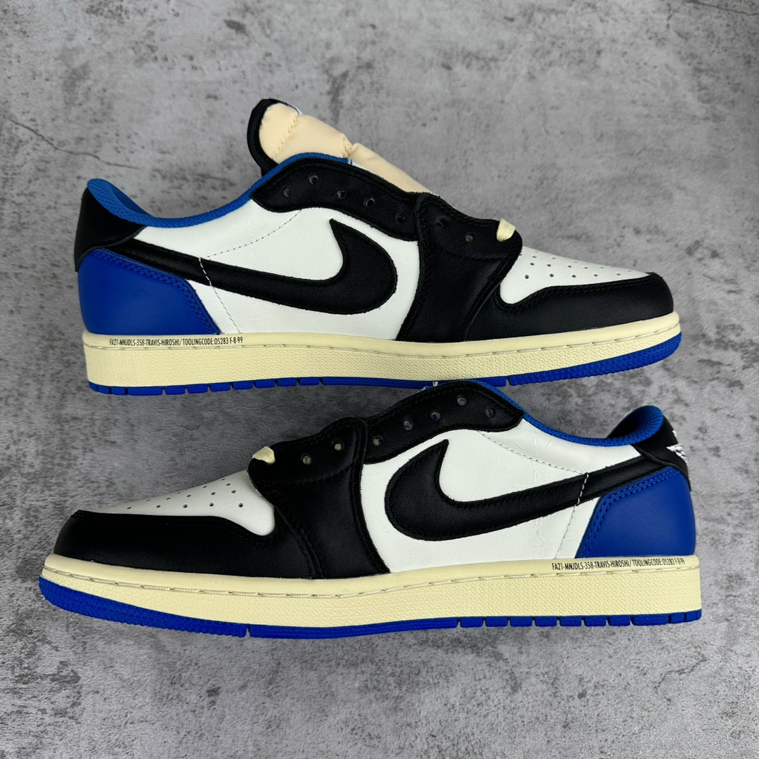 Chanel Jordan 1 Retro Low OG SP Fragment X Travis Scott - Image 2