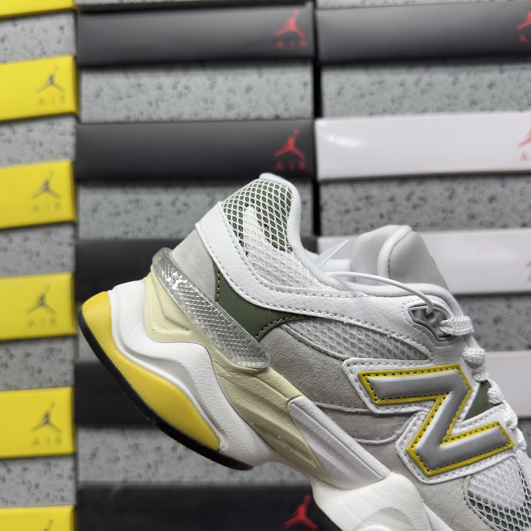 New Balance 9060 White Apollo (Gold) - Image 4