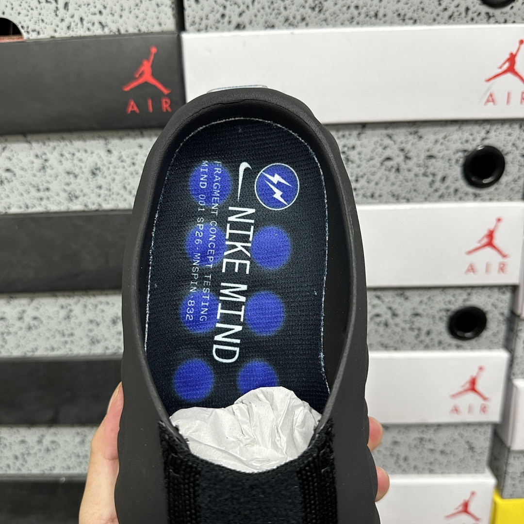 Nike Mind 001 Slide Fragment (Black) - Image 10