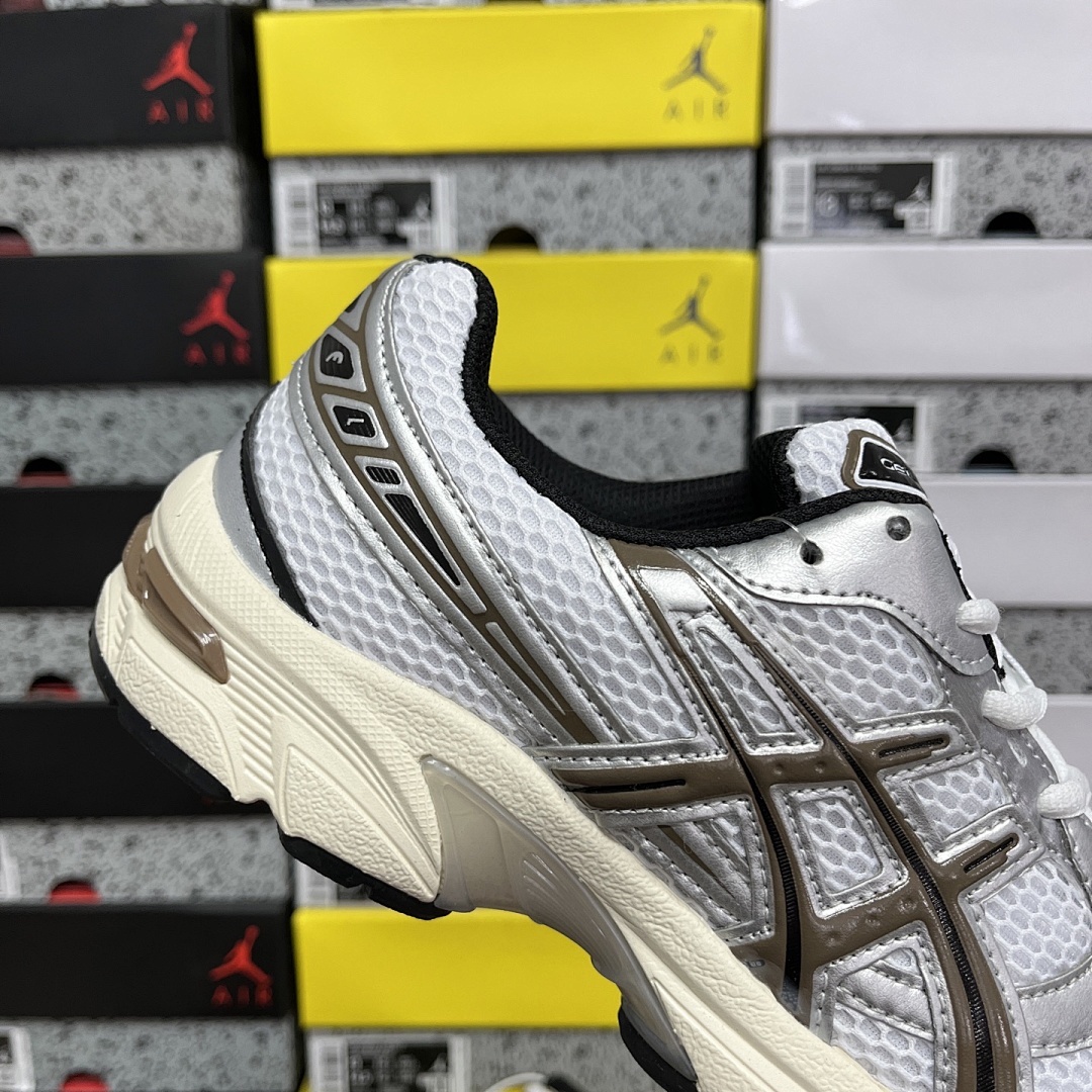 ASICS Gel 1130 White / (Silver Brown) - Image 5