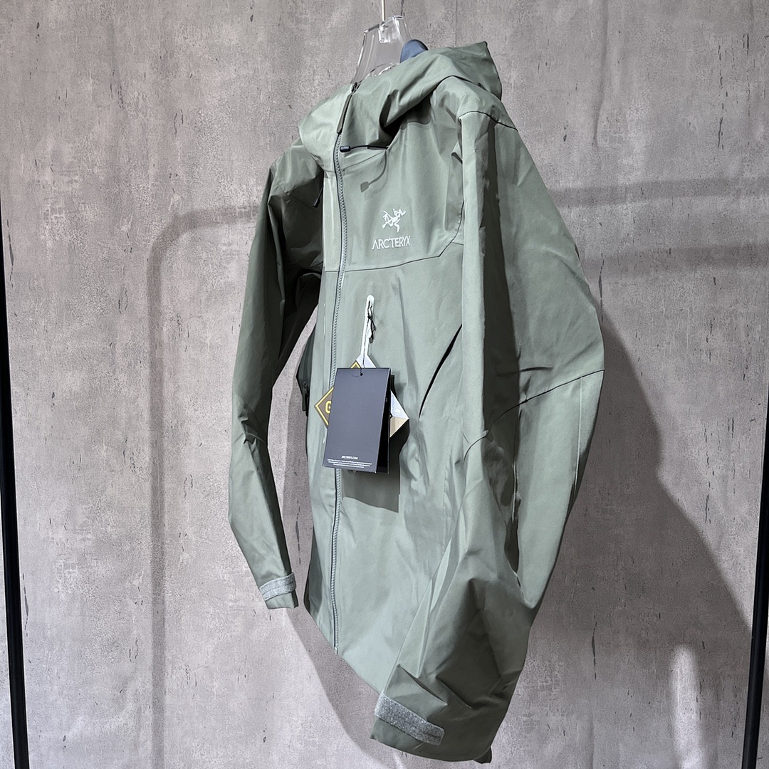 Arc'teryx Alpha Jacket 6 Forage/Grey Gen (Grey SV) - Image 24