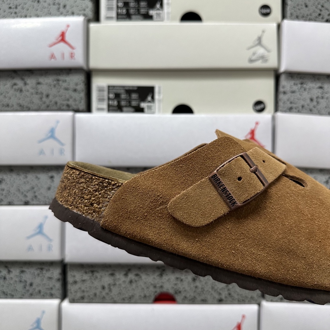 Birkenstock Birken Boston Soft Footbed Suede (Thick Leather) - Image 2