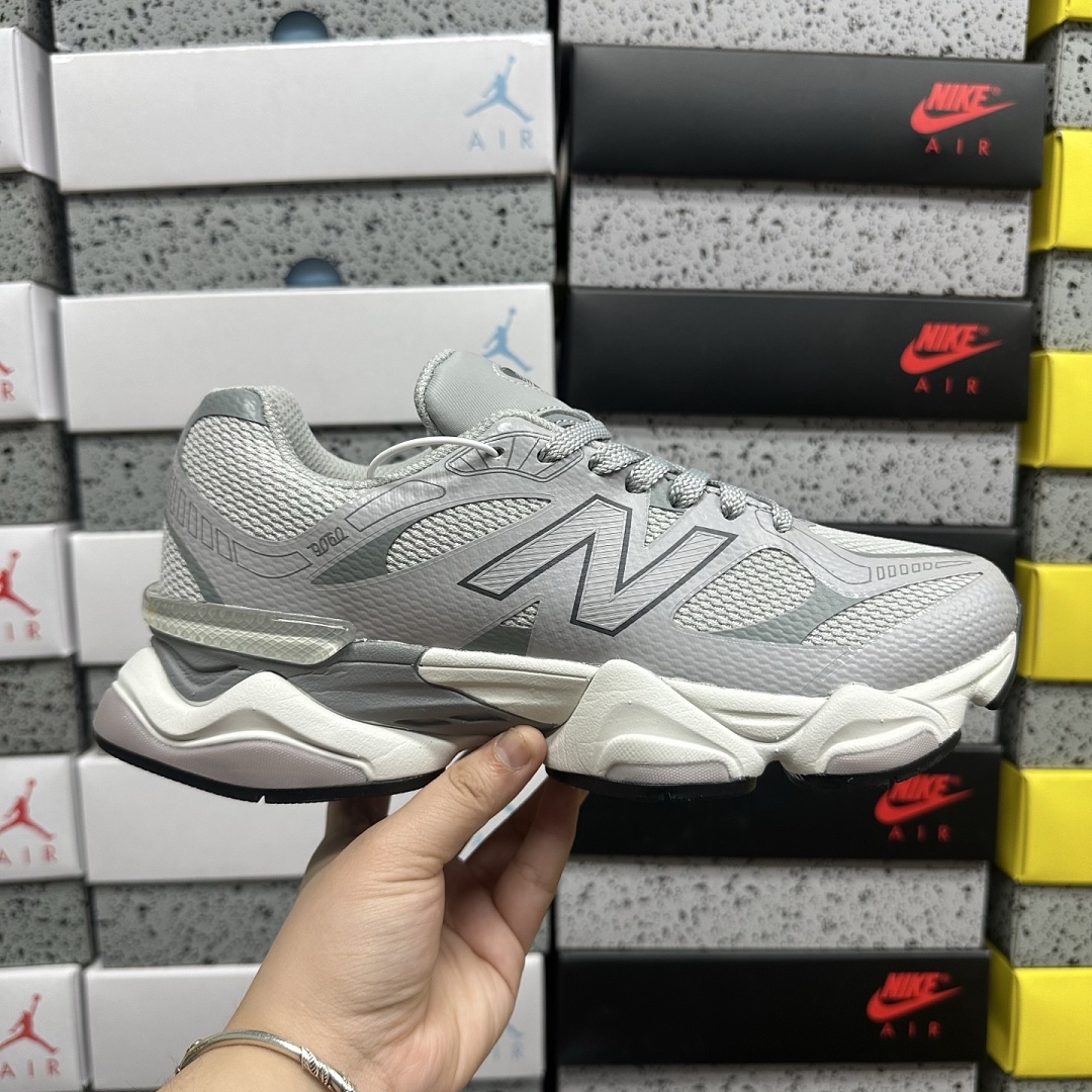 New Balance 9060 Shoe Palace (Black Silver) - Image 10