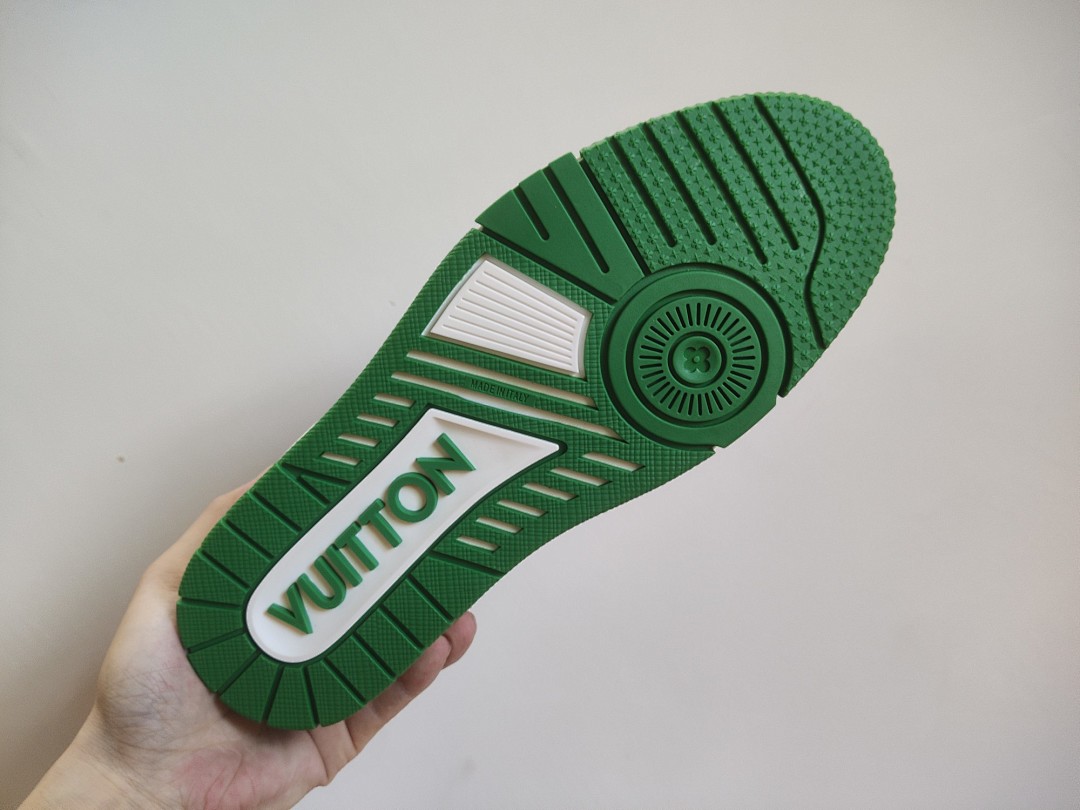 Louis Vuitton LV Trainer #54 Signature (Green White) - Image 8