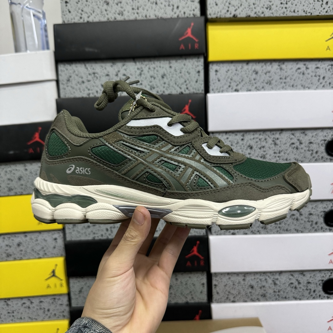 ASICS Gel-NYC Grove Olive Canvas 1203A739-300 - Image 8