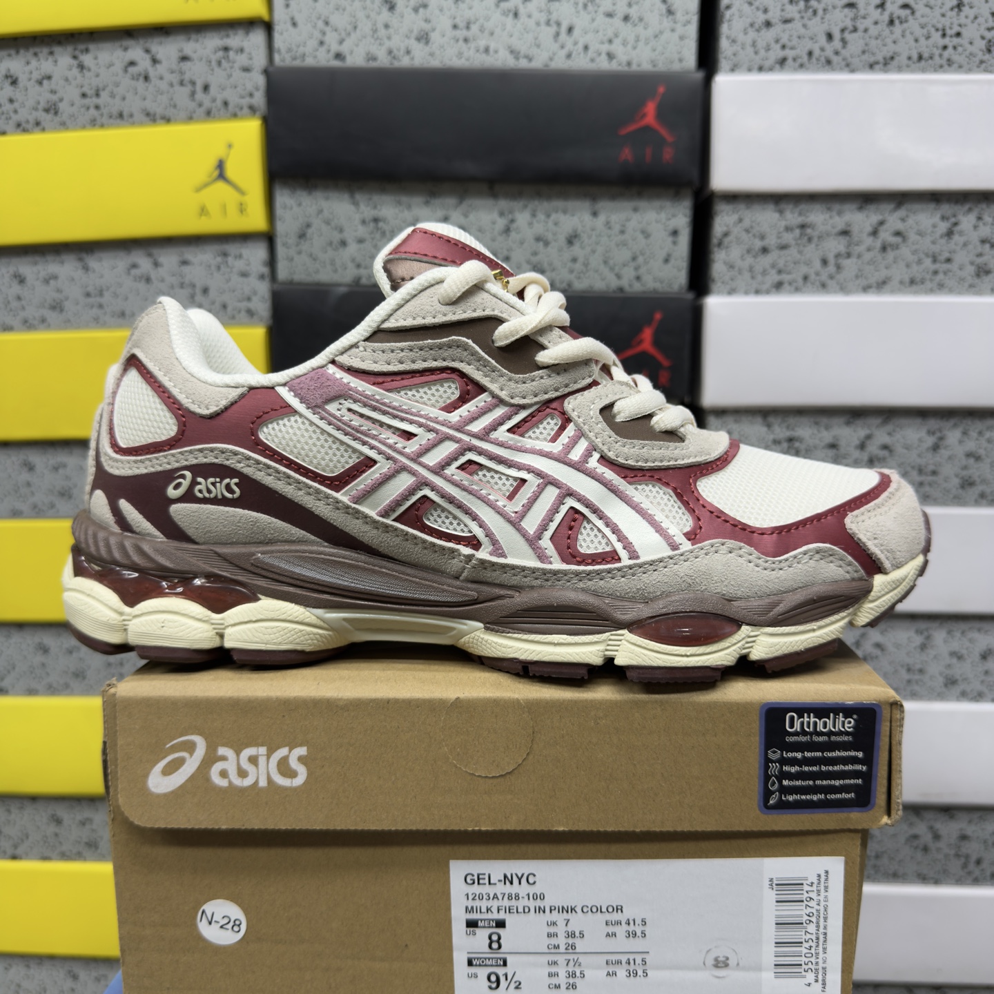 ASICS Gel-NYC Cream Sweet (Pink) - Image 10