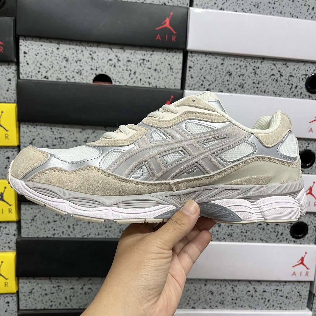ASICS Gel-NYC White Oyster (Grey) - Image 4