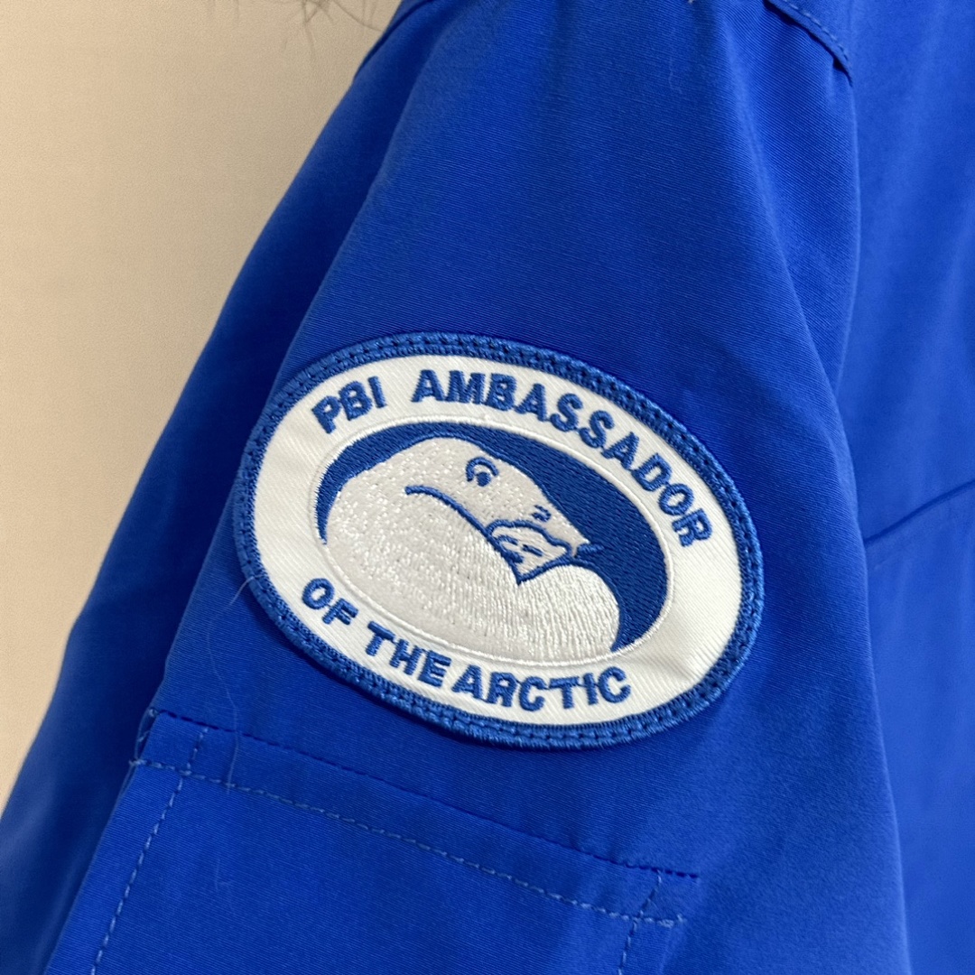 Canada Goose Parka 65 Sky Blue 4 - Image 3