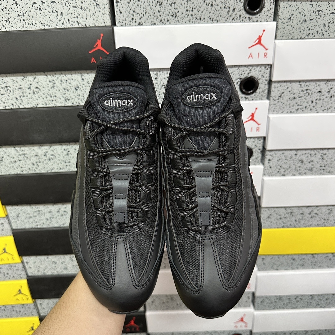 Nike Air Max 95 Essential (Triple Black) - Image 2