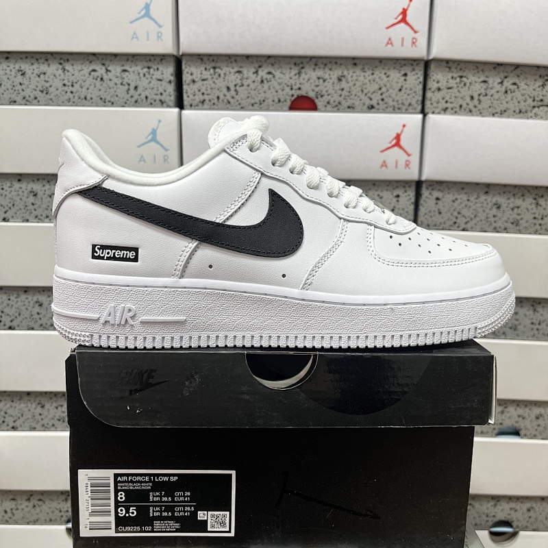 Nike Air Force 1 Low Supreme (White Black)