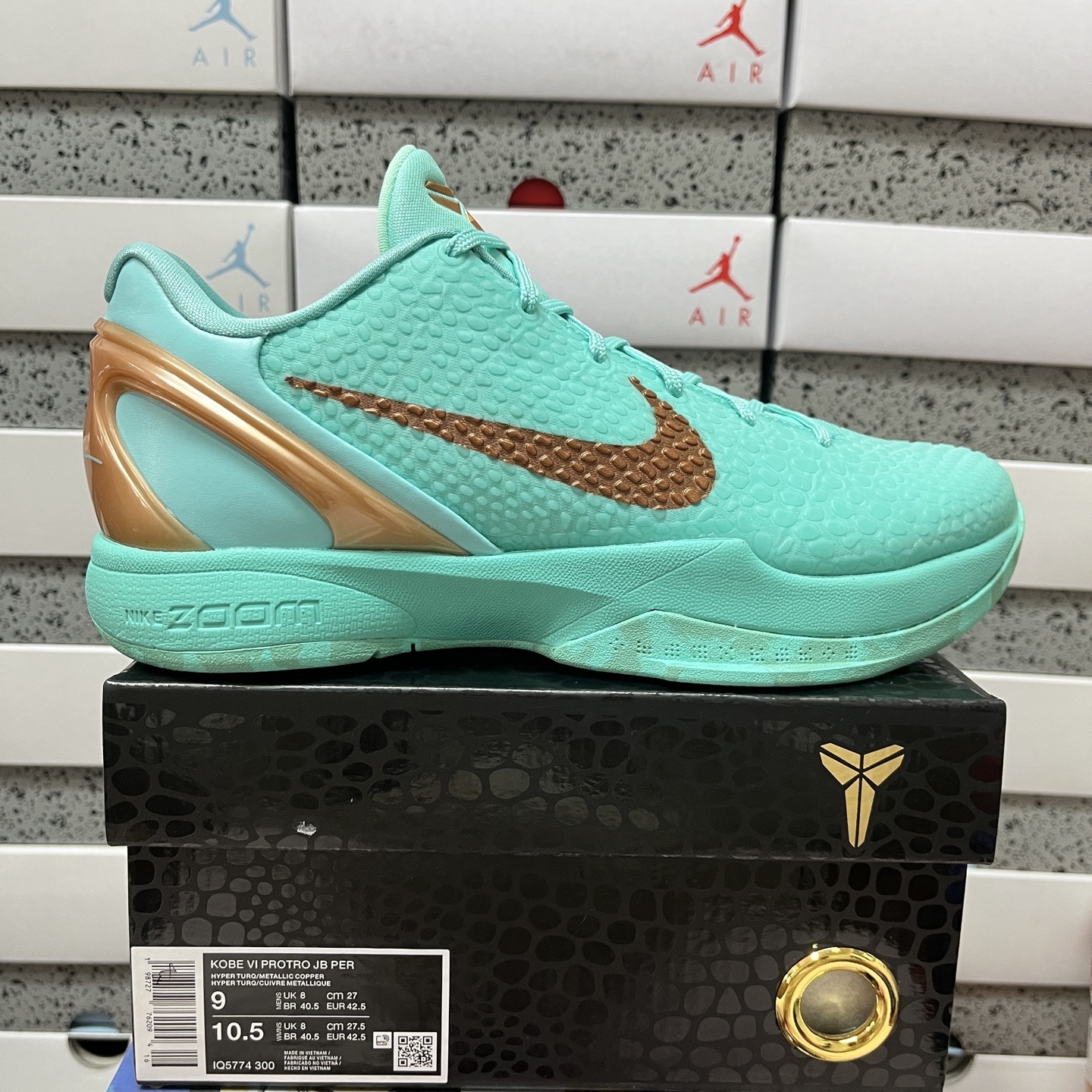 Nike Kobe 6 Protro Jalen Brunson Statue Of Liberty K6 - Image 10