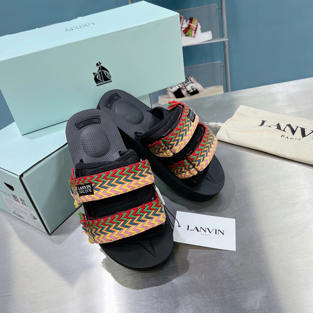 Lanvin SUICOKE X CURB Sandal - Image 15