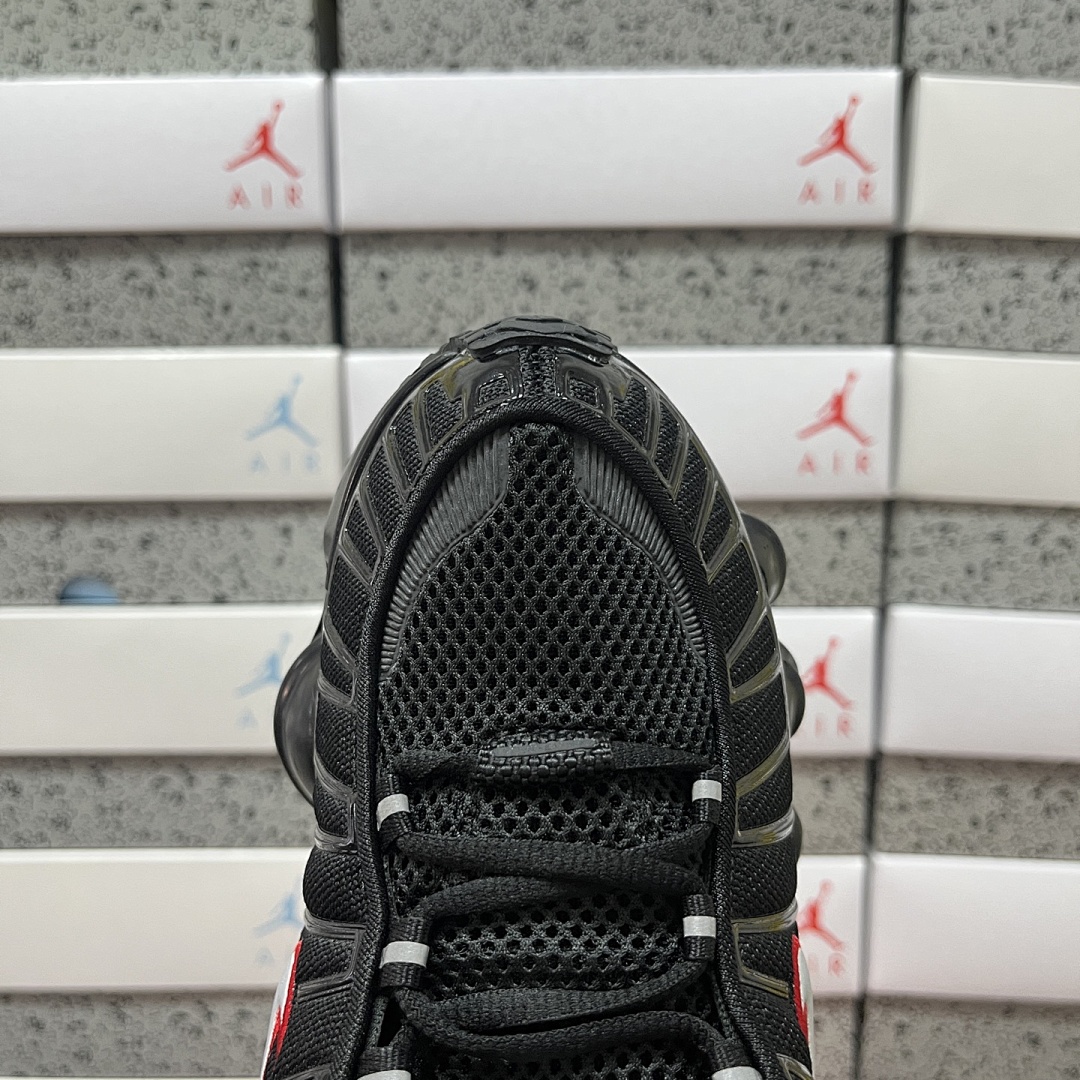 Nike Shox TL Black University (Red) - Image 6