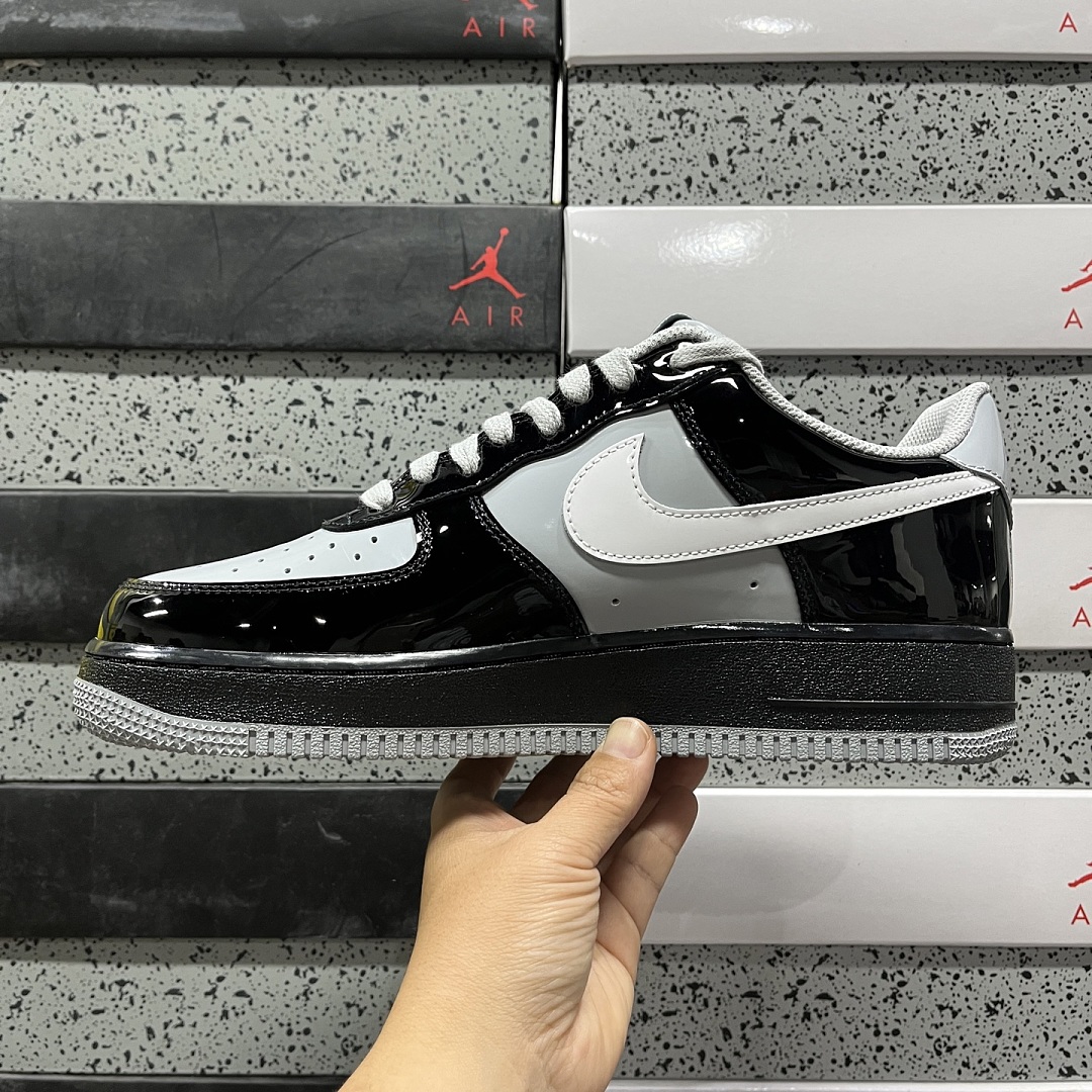 Nike Air Force 1 Low Syna Central Cee Black White Smoke (Grey) - Image 4