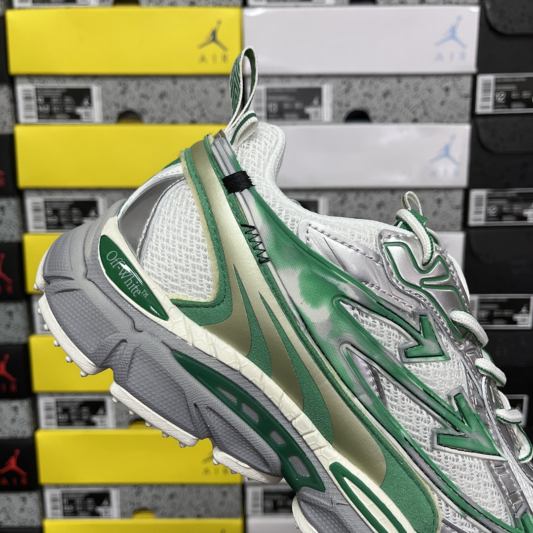 Off-White Be Right Back Silver Turquoise - Image 8
