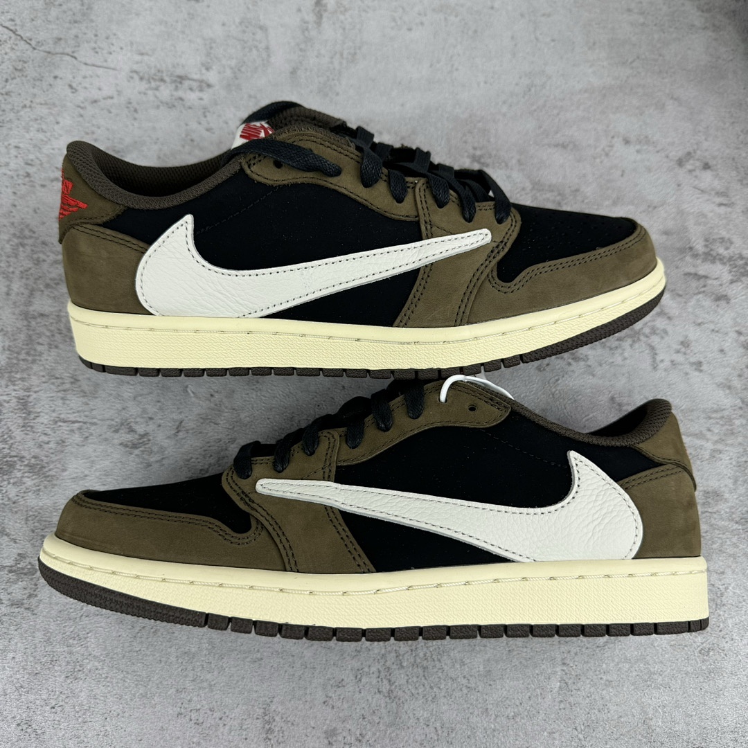 Chanel Jordan 1 Retro Low OG SP Travis Scott (Mocha) - Image 9