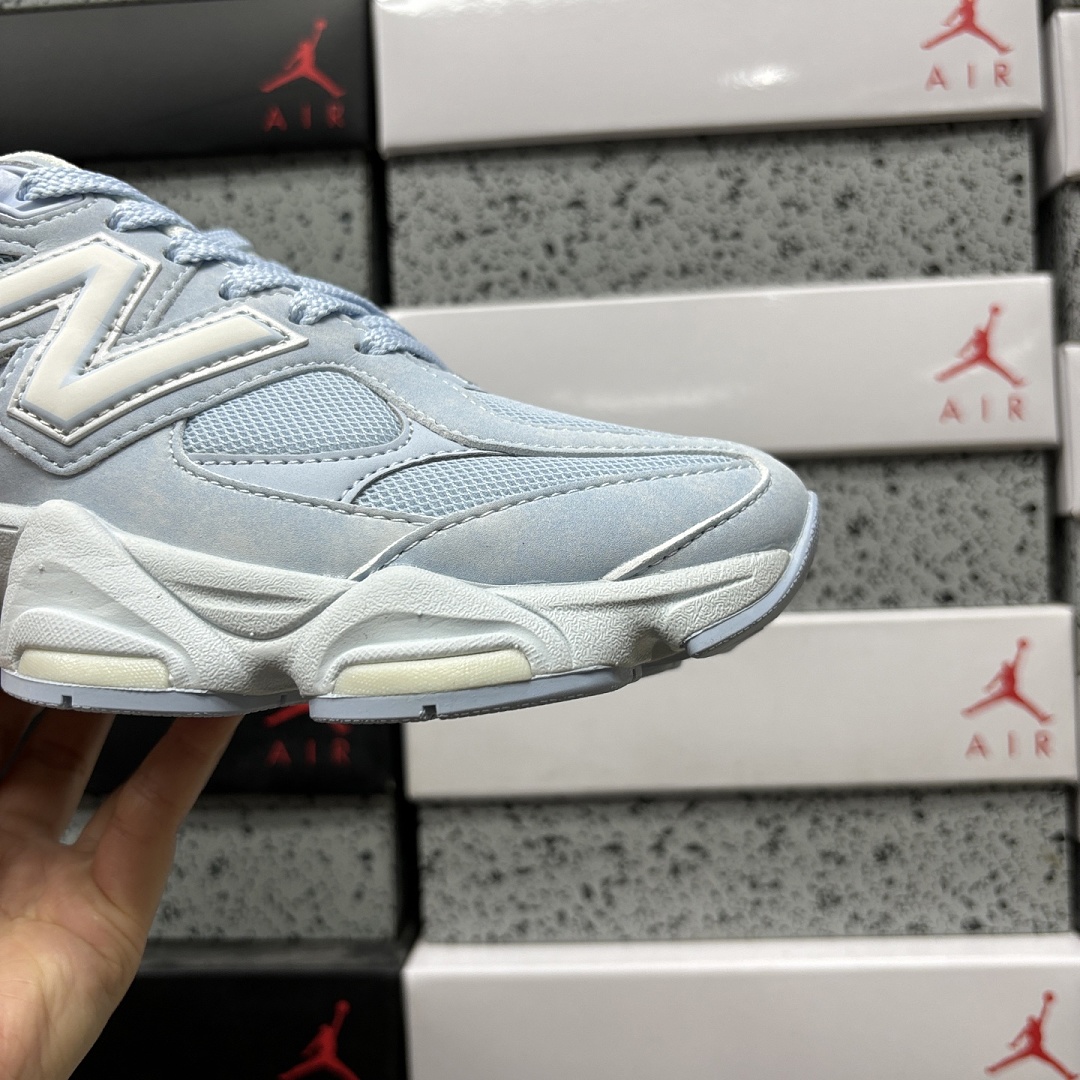 New Balance 9060 Sea Salt Oxford (Blue) - Image 2