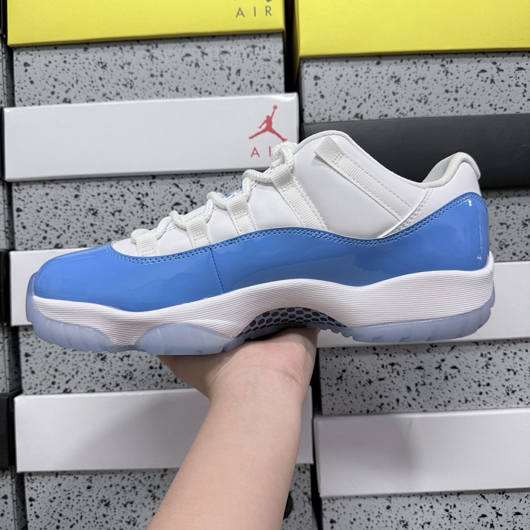 Nike Jordan 11 Retro Low University (Blue) - Image 4