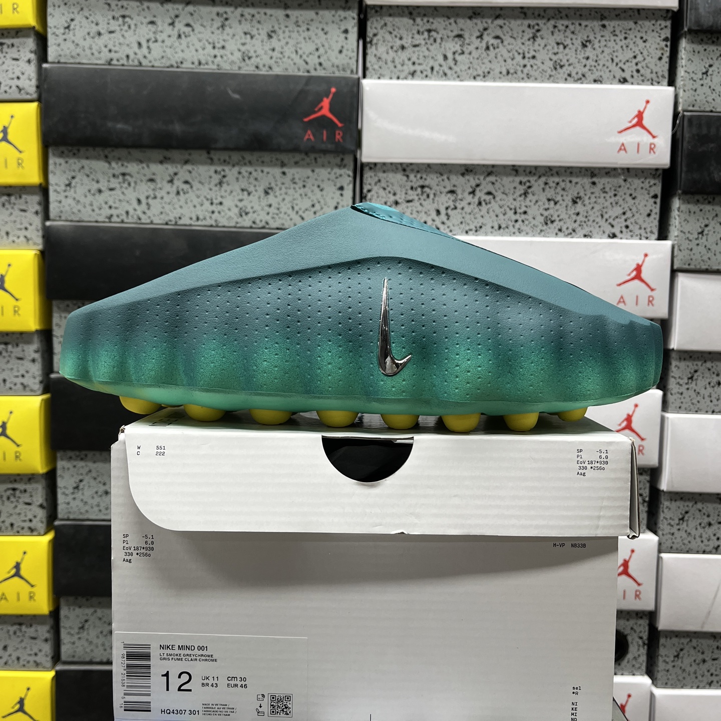 Nike Mind 001 Slide Geode Teal Light Menta HQ4307-301 - Image 10