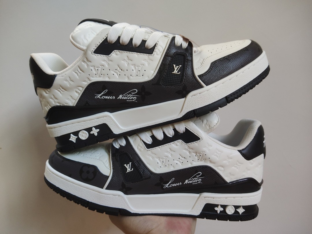 Louis Vuitton LV Trainer #54 (Black White) - Image 8