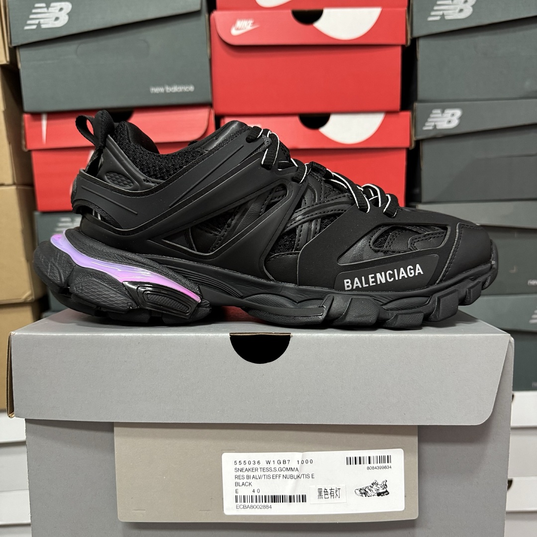 Balenciaga BLCG Track LED (Black)