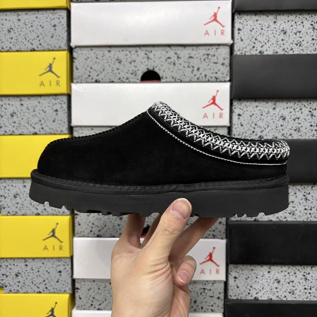 UGG Tasman Thin Sole Loafers / Ethnic Black -5955 - Image 9
