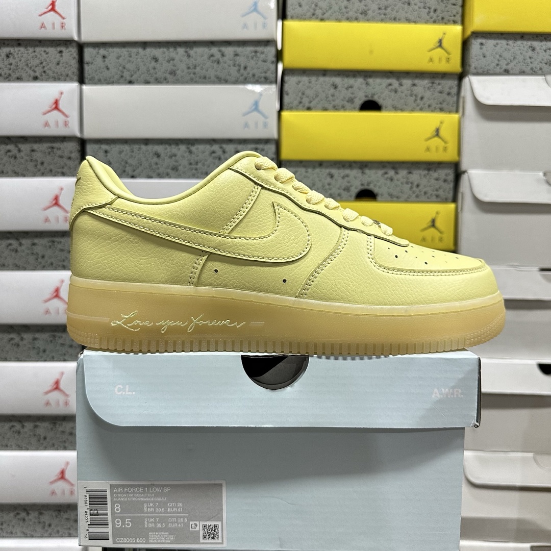 Nike Air Force 1 Low Drake NOCTA Certified Lover Boy Citron Tint
