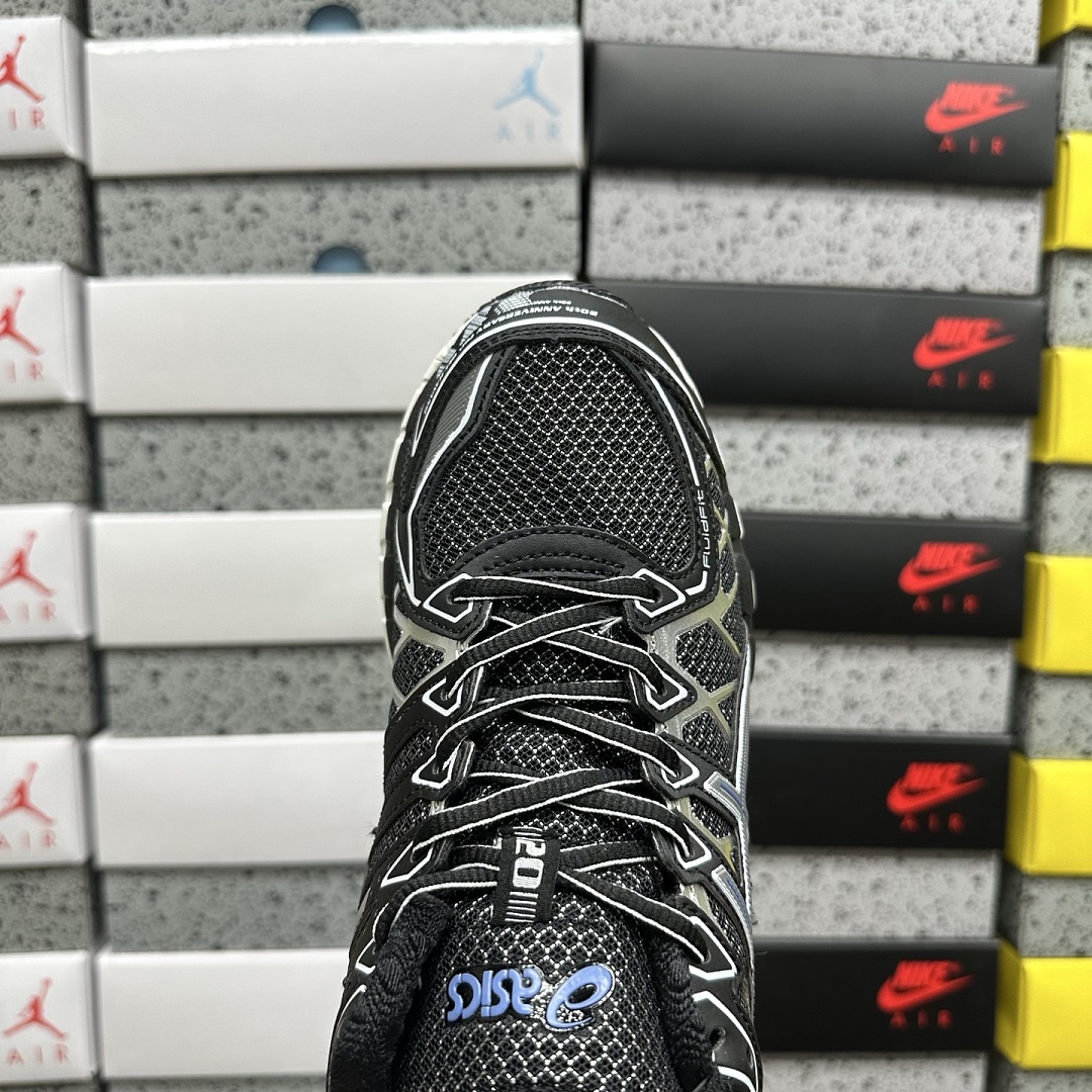 ASICS Gel-Kayano 20 (Black Pure Silver) - Image 2