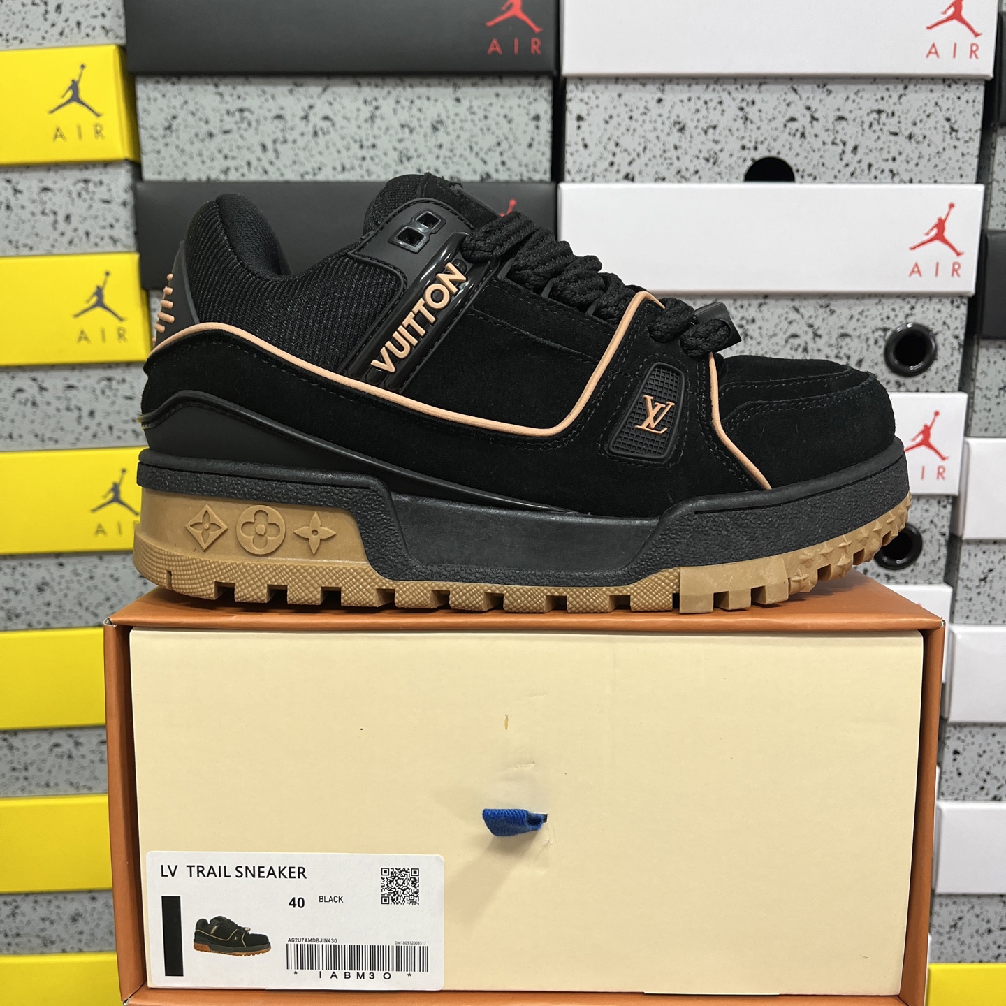 Louis Vuitton Trainer Maxi (Black Brown) - Image 10