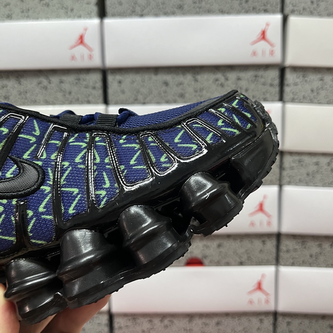 Nike Shox TL Mini Swoosh Obsidian Black Volt - Image 5