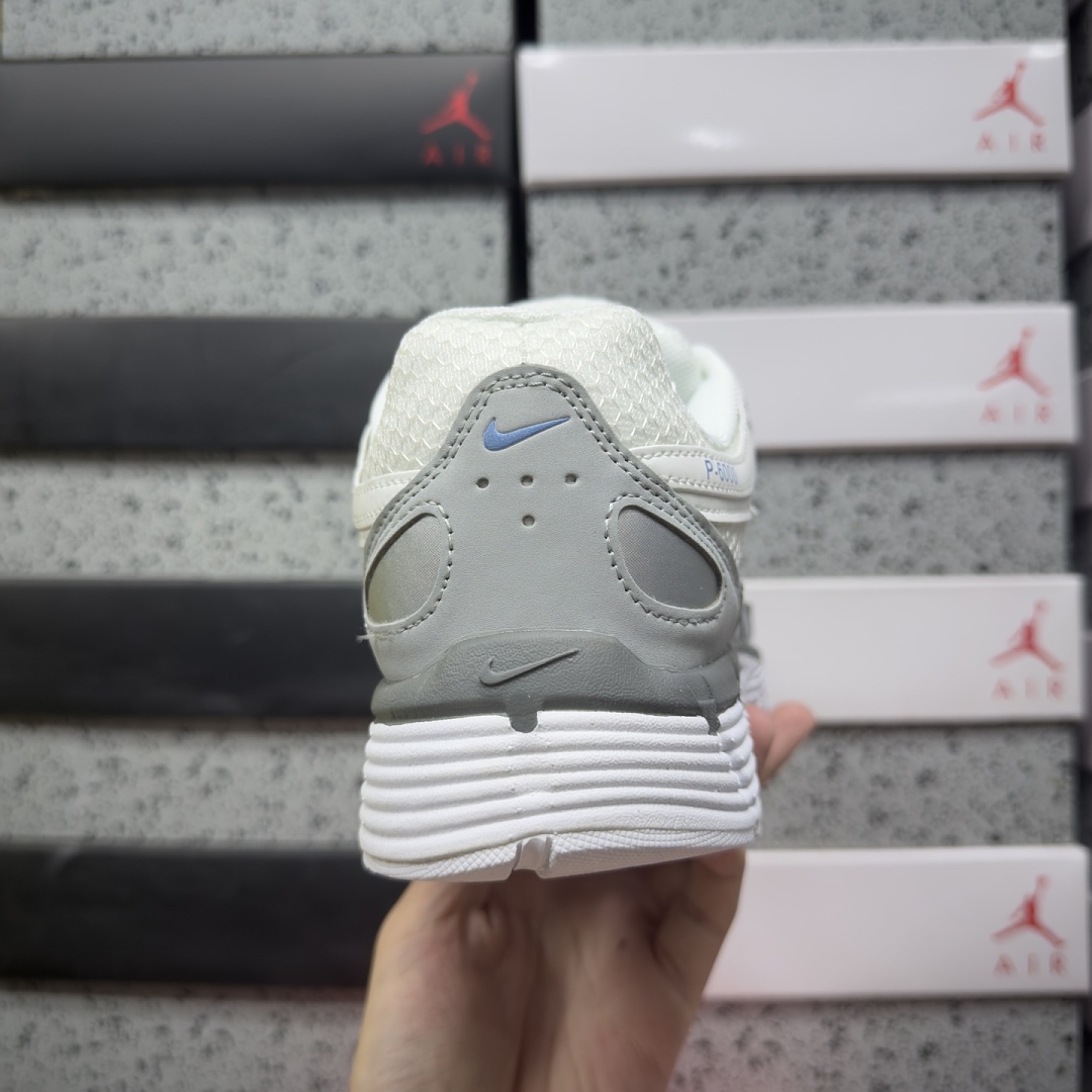 Nike P-6000 (White Metallic Silver Blue) - Image 3