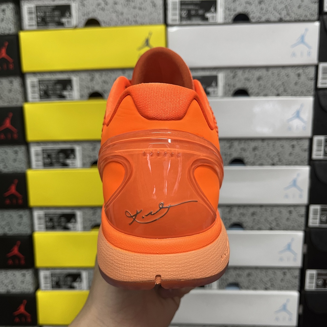 Nike Kobe 6 Protro Total Orange ZK6 - Image 4