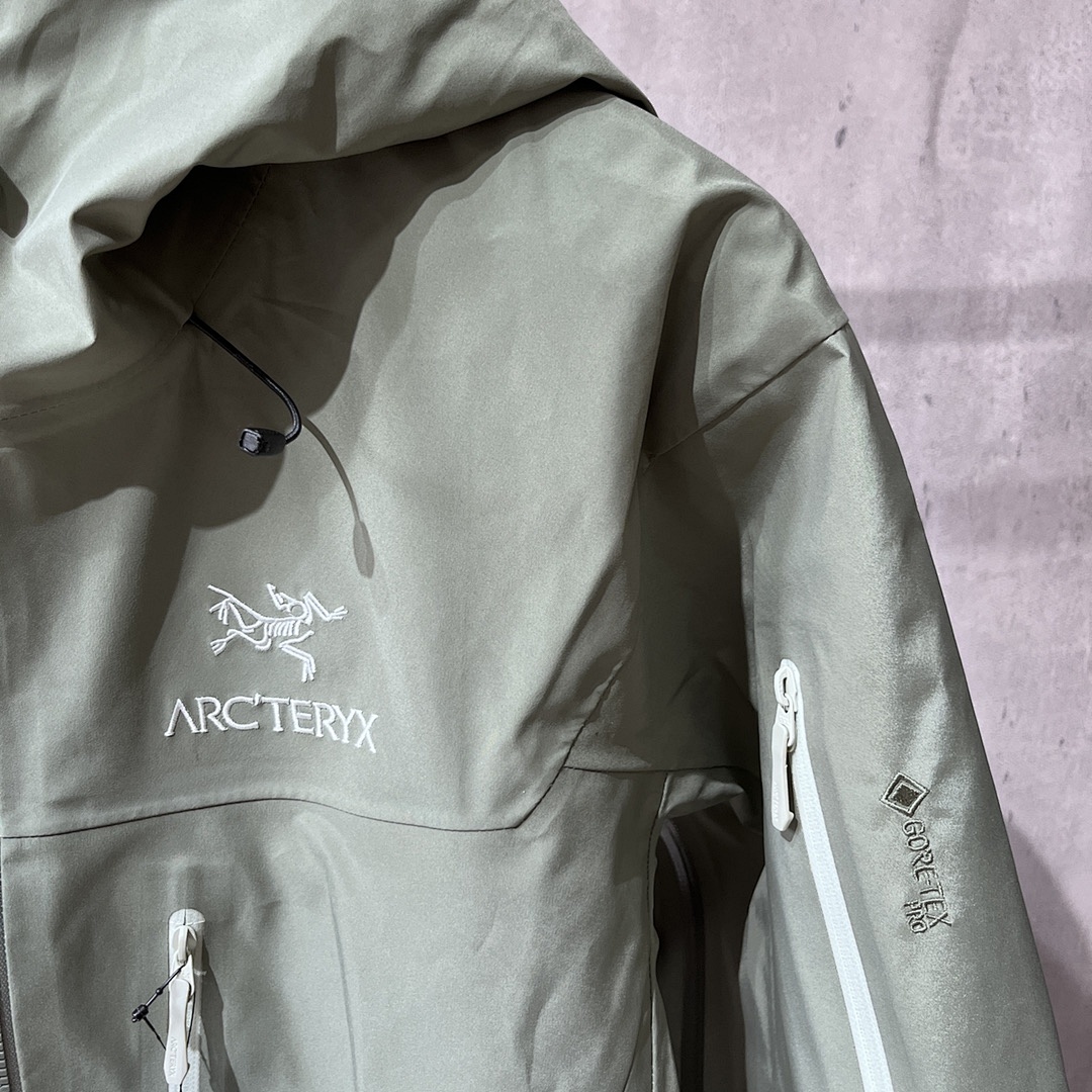 Arc'teryx Alpha Jacket 6 Forage/Grey Gen (Grey SV) - Image 5