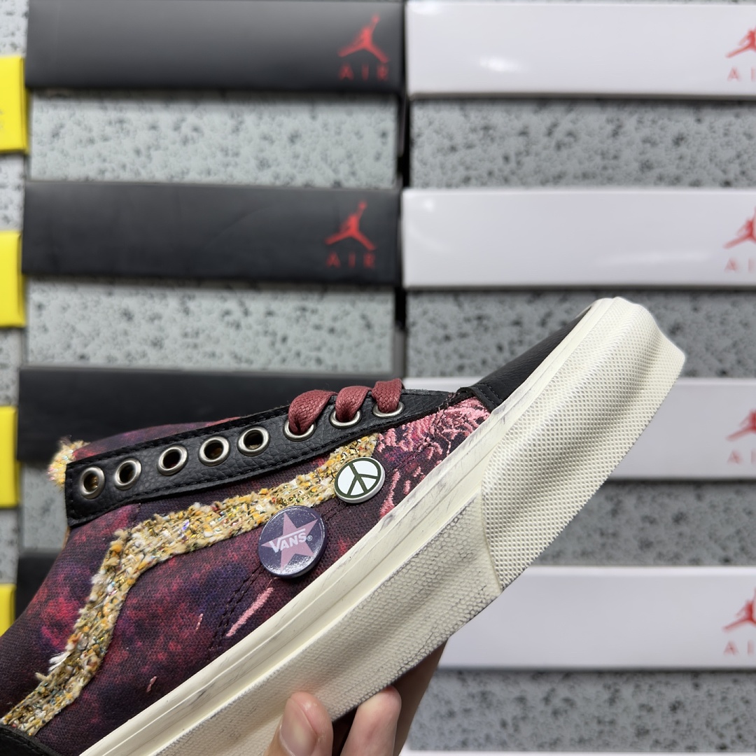Vans Old Skool 36 LX Souvenir Burgundy VN000D9RERG (Wine Red) - Image 4