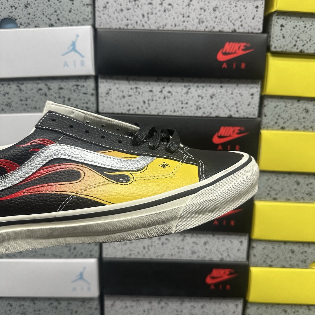 Vans LX Old Skool Archive Flame Black V - Image 2