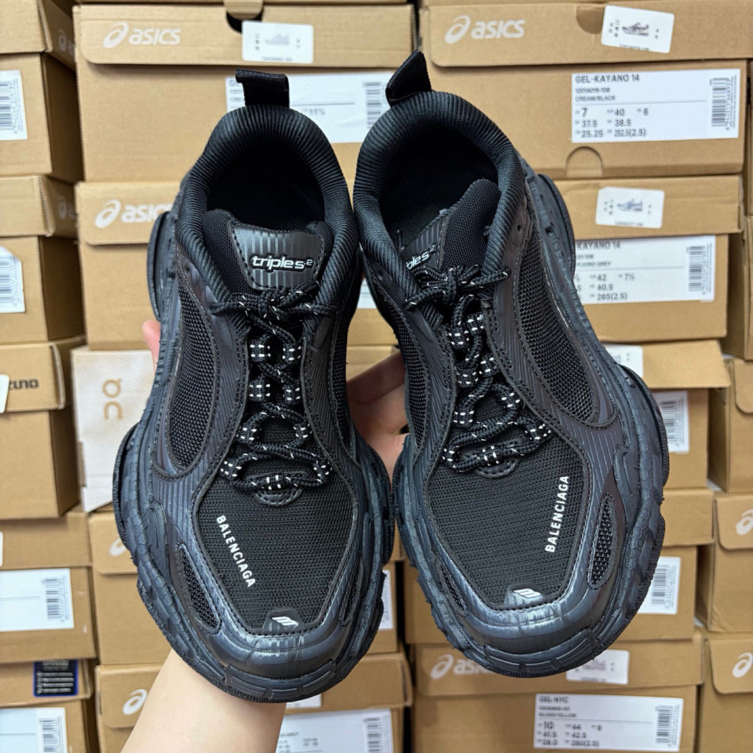 Balenciaga Triple S.2 Black Dark Grey S 2 - Image 3